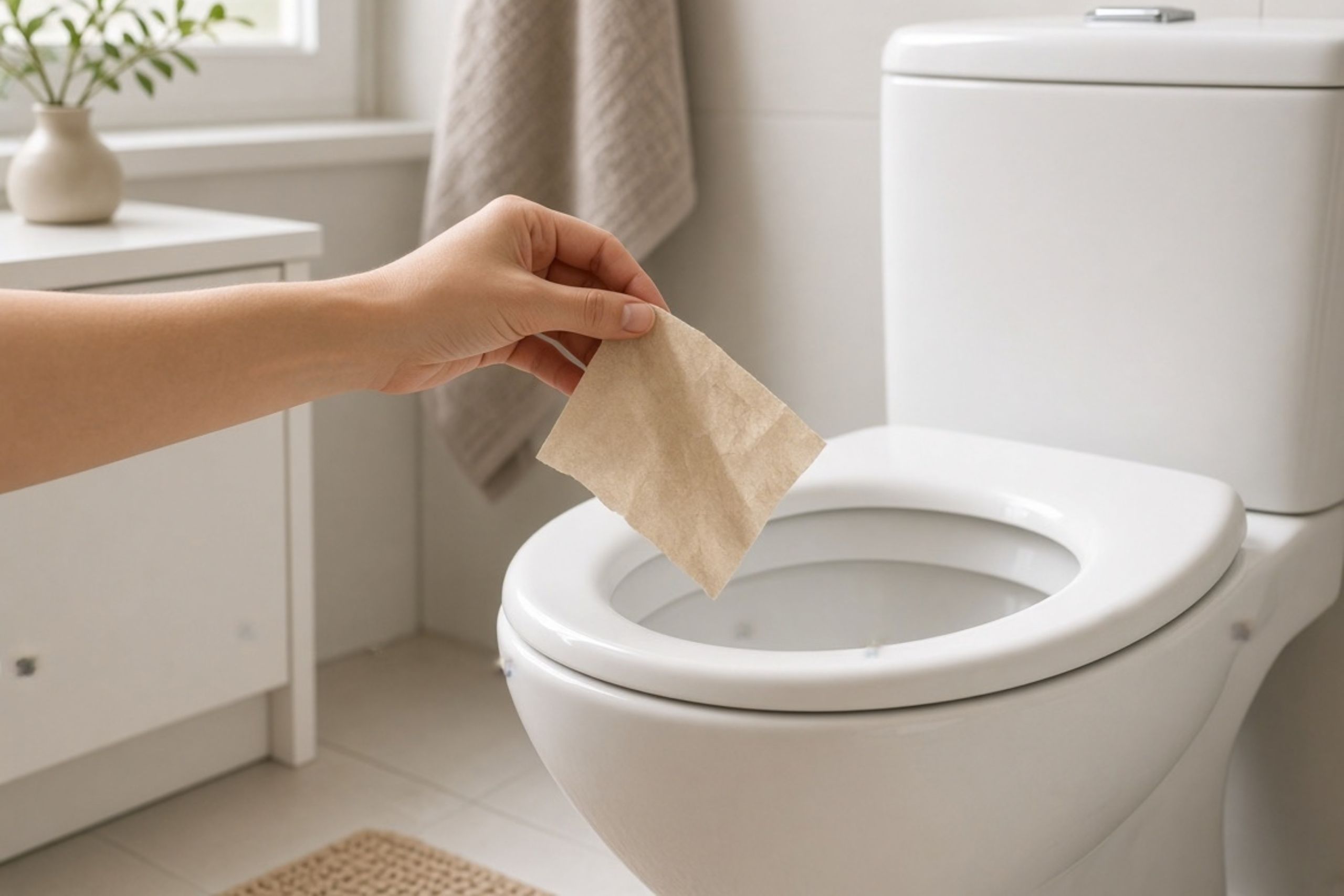 papel para el inodoro